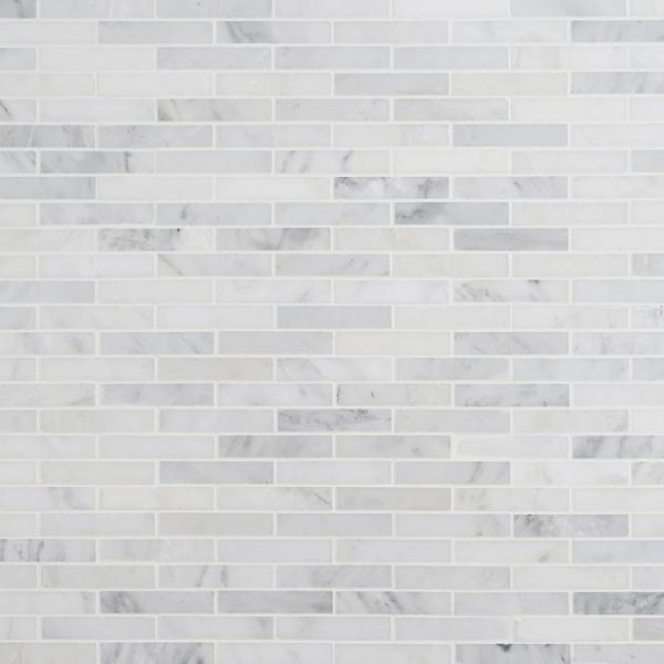 Asian Statuary | 1 sq. ft. Asian Statuary 1×4″ Brick Polished Marble Mosaic Tile Brick Asian Statuary Asian Statuary