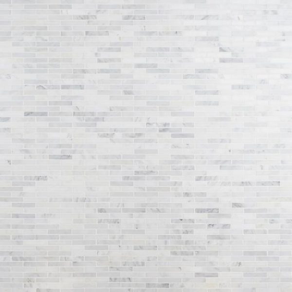 Asian Statuary | 1 sq. ft. Asian Statuary 1×4″ Brick Polished Marble Mosaic Tile Brick Asian Statuary Asian Statuary