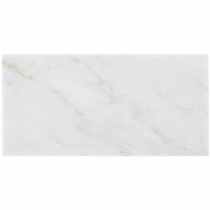 Asian Statuary | 1 sq. ft. Asian Statuary White 6×12 Polished Marble Subway Tile 6X12 Asian Statuary 6X12