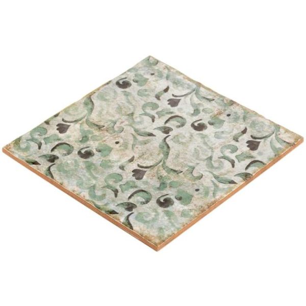 Backsplash & Kitchen | 1 sq. ft. Angela Harris Dunmore Savona Decor 8×8 Green Polished Ceramic Wall Tile Savona Deco Backsplash & Kitchen Backsplash & Kitchen