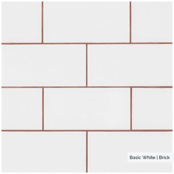 Backsplash & Kitchen | 1 sq. ft. Basic White 3×6 Matte Ceramic Subway Wall Tile 3X6 Matte Backsplash & Kitchen 3X6 Matte