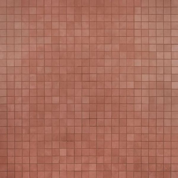 Backsplash & Kitchen | 1 sq. ft. Clay Grace Red 2×2 Matte Porcelain Mosaic Tile Red Backsplash & Kitchen Backsplash & Kitchen