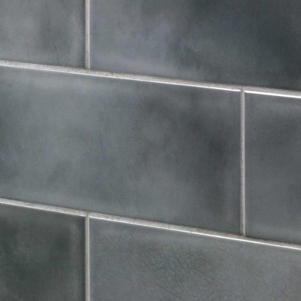 Backsplash & Kitchen | 1 sq. ft. Diesel Camp Smoke Gray 4×12 Glossy Ceramic Subway Tile Gray Glaze Backsplash & Kitchen Backsplash & Kitchen