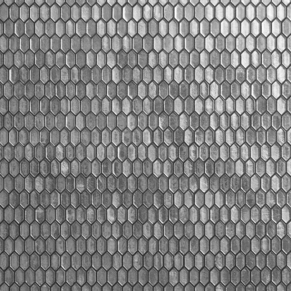 Backsplash & Kitchen | 1 sq. ft. Flicker Silver 1/4″ x 1″ Polished Glass Mosaic Tile Silver Backsplash & Kitchen Backsplash & Kitchen