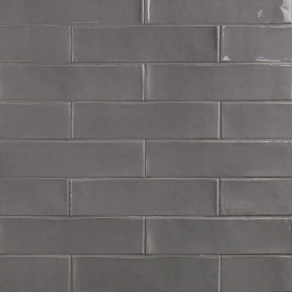 Backsplash & Kitchen | 1 sq. ft. Manchester Charcoal Gray 3×12 Polished Ceramic Subway Tile Charcoal Backsplash & Kitchen Backsplash & Kitchen