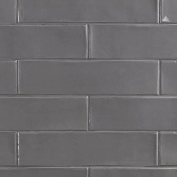 Backsplash & Kitchen | 1 sq. ft. Manchester Charcoal Gray 3×12 Polished Ceramic Subway Tile Charcoal Backsplash & Kitchen Backsplash & Kitchen