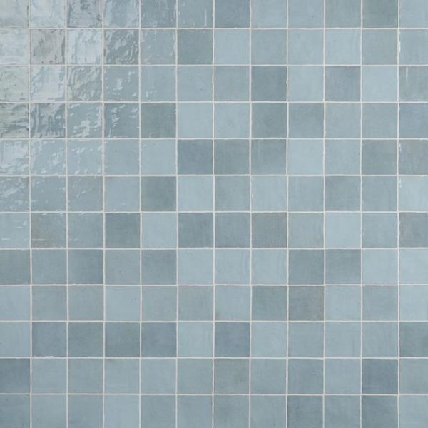 Backsplash & Kitchen | 1 sq. ft. Portmore Sky Blue 4×4 Glossy Ceramic Tile Sky Backsplash & Kitchen Backsplash & Kitchen