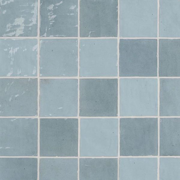 Backsplash & Kitchen | 1 sq. ft. Portmore Sky Blue 4×4 Glossy Ceramic Tile Sky Backsplash & Kitchen Backsplash & Kitchen