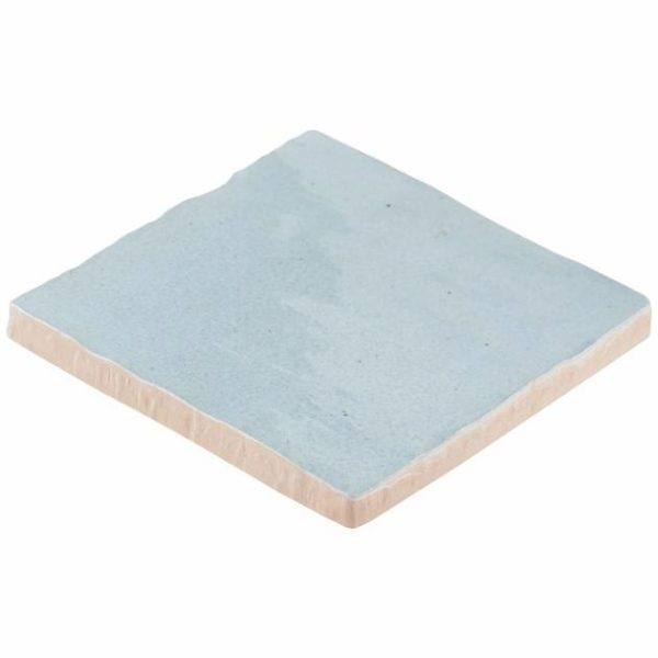 Backsplash & Kitchen | 1 sq. ft. Portmore Sky Blue 4×4 Glossy Ceramic Tile Sky Backsplash & Kitchen Backsplash & Kitchen