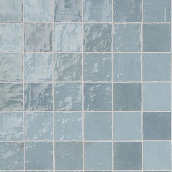 Backsplash & Kitchen | 1 sq. ft. Portmore Sky Blue 4×4 Glossy Ceramic Tile Sky Backsplash & Kitchen Backsplash & Kitchen