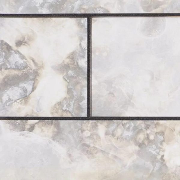 Backsplash & Kitchen | 1 sq. ft. Vilna Argenta Gray 3×6 Antique Mirror Polished Subway Wall Tile Argenta Backsplash & Kitchen Argenta