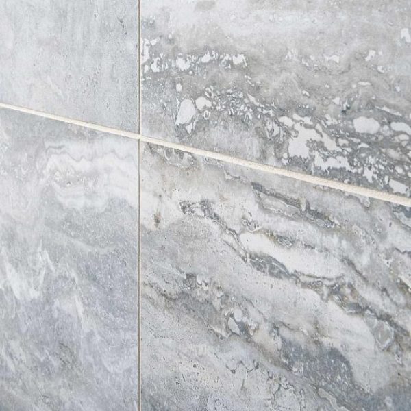 Bathroom | 1 sq. ft. Basic Travertine Sky 12×24 Matte Porcelain Tile Sky Backsplash & Kitchen Backsplash & Kitchen