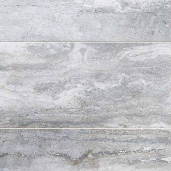 Bathroom | 1 sq. ft. Basic Travertine Sky 12×24 Matte Porcelain Tile Sky Backsplash & Kitchen Backsplash & Kitchen