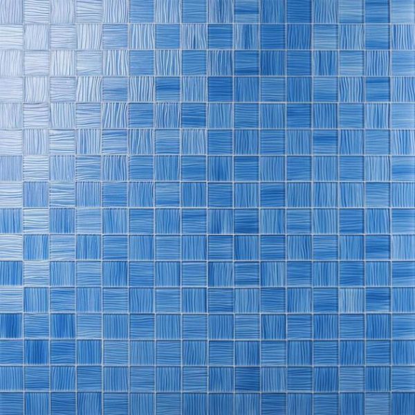 Bathroom | 1 sq. ft. Bimini Azure 3×3 Polished Glass Mosaic Azure Backsplash & Kitchen Azure