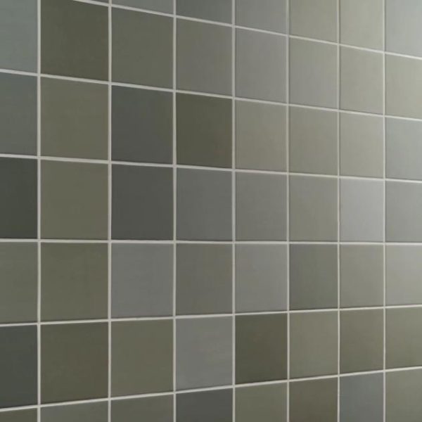 Bathroom | 1 sq. ft. Born Sage Green 5×5 Matte Porcelain Tile Sage Green Backsplash & Kitchen Backsplash & Kitchen