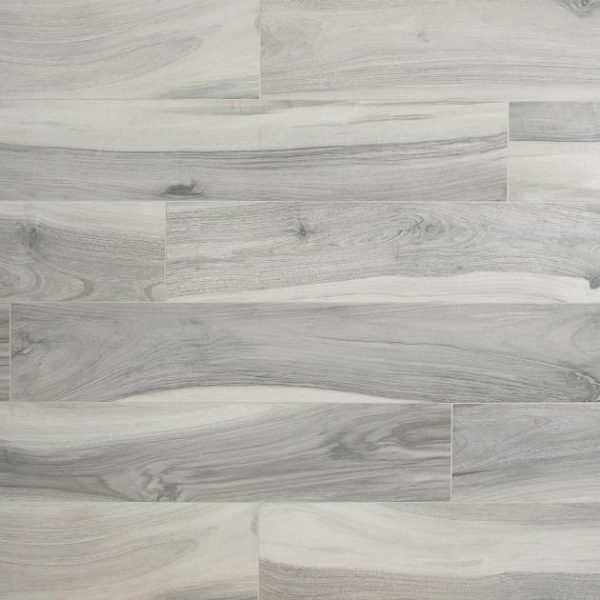 Bathroom | 1 sq. ft. Brazilian Coyote Gray 8×48 Matte Porcelain Wood Look Tile Gray Matte Bathroom Bathroom