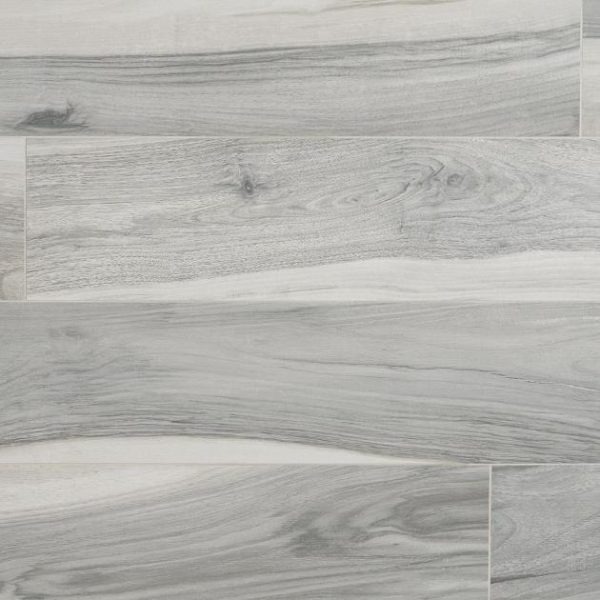 Bathroom | 1 sq. ft. Brazilian Coyote Gray 8×48 Matte Porcelain Wood Look Tile Gray Matte Bathroom Bathroom