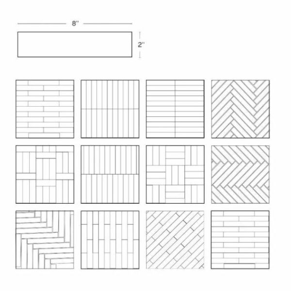 Bathroom | 1 sq. ft. Easton Mesa Natural White 2×8 Handmade Glazed Clay Brick Textured Subway Tile Matte White Backsplash & Kitchen Backsplash & Kitchen