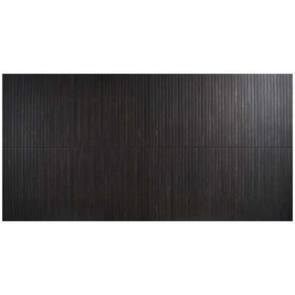 Bathroom | 1 sq. ft. Kenridge Ribbon Black 24×48 Wood Look Matte Porcelain Tile Black Bathroom Bathroom