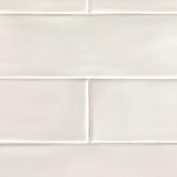 Bathroom | 1 sq. ft. Manchester Vanilla White 3×12 Polished Ceramic Subway Tile Vanilla Backsplash & Kitchen Backsplash & Kitchen