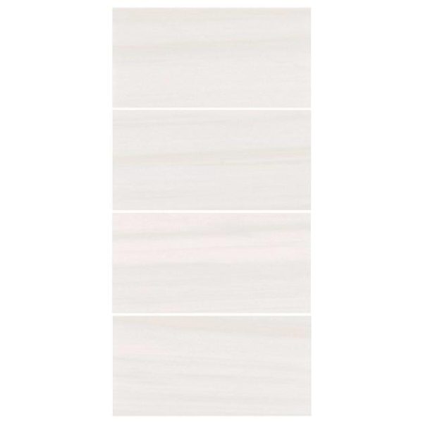 Bathroom | 1 sq. ft. Minera Dolomite Warm White 12×24 Marble Look Polished Porcelain Tile Warm White Bathroom Bathroom