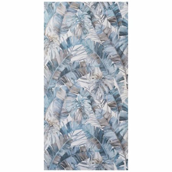 Bathroom | 1 sq. ft. Monet Rain Forest Blue 24×48 Artisan Decor Matte Porcelain Wall Tile Forest Blue Bathroom Bathroom