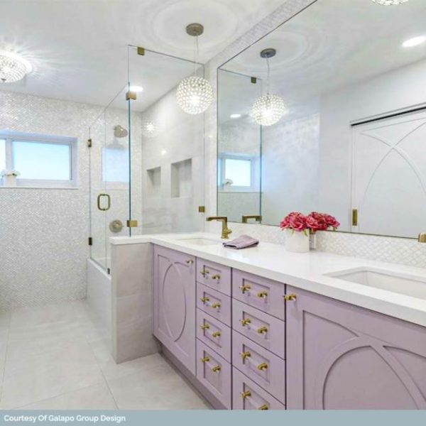 Bathroom | 1 sq. ft. Oyster White 1″ Pearl Shell Polished Mosaic Tile White Shells Backsplash & Kitchen Backsplash & Kitchen