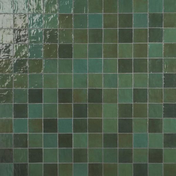 Bathroom | 1 sq. ft. Portmore Green 4×4 Glossy Ceramic Tile Green Backsplash & Kitchen Backsplash & Kitchen