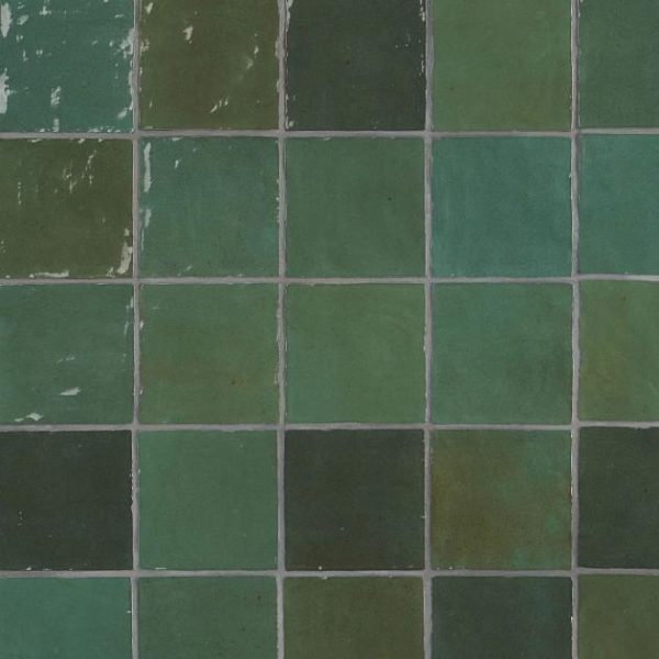 Bathroom | 1 sq. ft. Portmore Green 4×4 Glossy Ceramic Tile Green Backsplash & Kitchen Backsplash & Kitchen