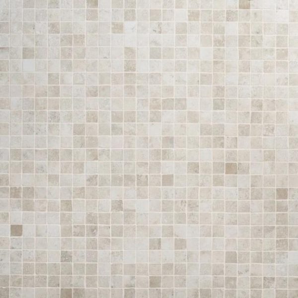 Bathroom | 1 sq. ft. Seville Olimpia White 2×2 Travertine Look Matte Porcelain Mosaic Tile Olimpia Backsplash & Kitchen Backsplash & Kitchen