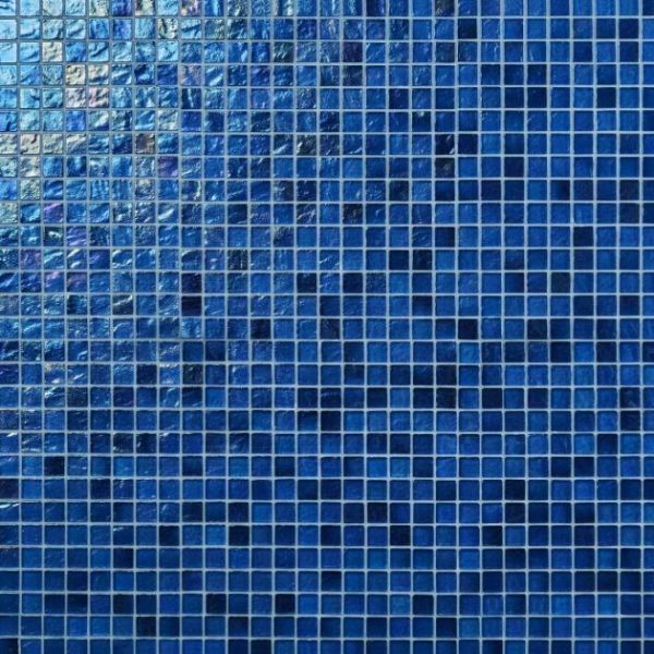 Bathroom | 1 sq. ft. Splash Lagoon Blue 1×1 Polished Glass Mosaic Tile Lagoon Bathroom Bathroom