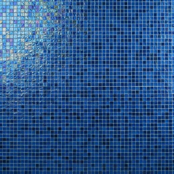 Bathroom | 1 sq. ft. Splash Lagoon Blue 1×1 Polished Glass Mosaic Tile Lagoon Bathroom Bathroom