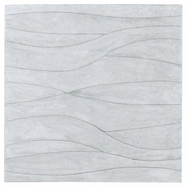 Bathroom | 1 sq. ft. Thalia Blue Gray 18×18 3D Carved Wave Honed Limestone Tile Blue Gray Wave Bathroom Bathroom