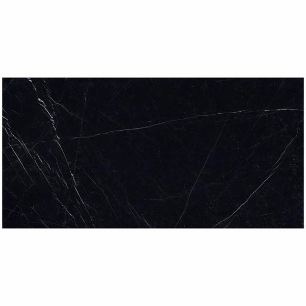 Bathroom | 1 sq. ft. TileBarXL Marmi Slim Black Marquina 30″ x60″ Polished Porcelain Slab Black Marquina Polished Bathroom Bathroom