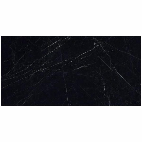 Bathroom | 1 sq. ft. TileBarXL Marmi Slim Black Marquina 30″ x60″ Polished Porcelain Slab Black Marquina Polished Bathroom Bathroom