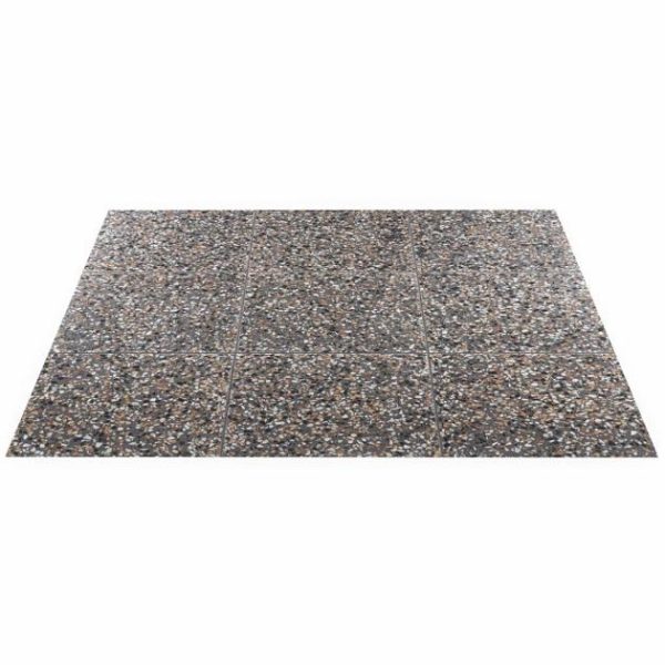 Bathroom | 1 sq. ft. True Terrazzo Paradiso Gray 16×16 Polished Terrazzo Tile Paradiso Bathroom Bathroom