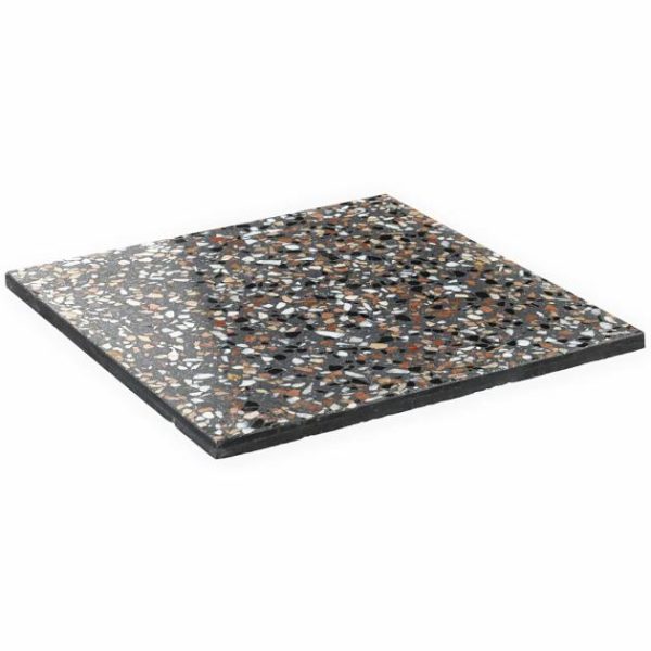 Bathroom | 1 sq. ft. True Terrazzo Paradiso Gray 16×16 Polished Terrazzo Tile Paradiso Bathroom Bathroom