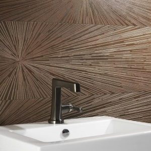 Bathroom | 1 sq. ft. Twilight Star Copper 12×48 Metal Look Porcelain Tile Star Copper Bathroom Bathroom