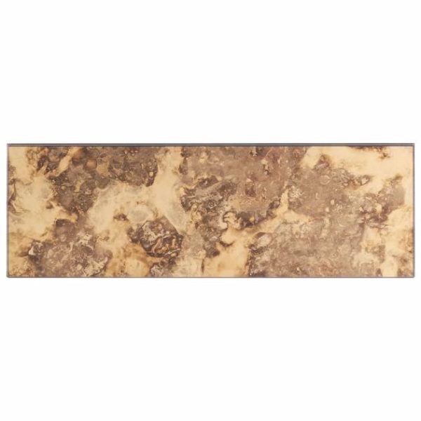 Bathroom | 1 sq. ft. Vilna Oro Gold 6×18 Antique Mirror Subway Wall Tile Oro Bathroom Bathroom