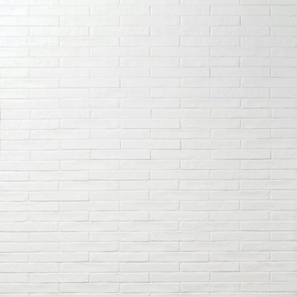 Bathroom | 1 sq. ft. Wabi Sabi Snow White 1.5×9 Matte Ceramic Tile Matte White Backsplash & Kitchen Backsplash & Kitchen