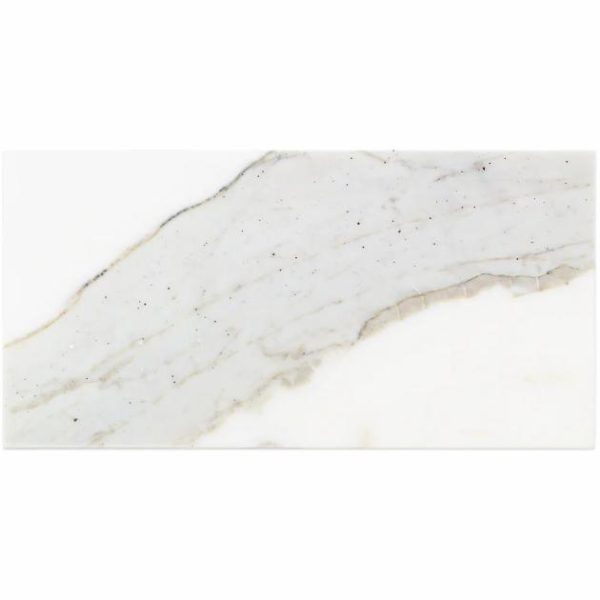 Calacatta | 1 sq. ft. Calacatta 4×8 Polished Marble Subway Tile Calacatta Calacatta