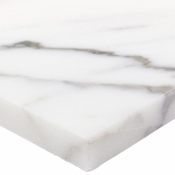 Calacatta | 1 sq. ft. Calacatta 4×8 Polished Marble Subway Tile Calacatta Calacatta