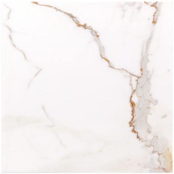 Calacatta | 1 sq. ft. Calacatta Classico 18×18 Polished Marble Tile 18X18 Calacatta 18X18