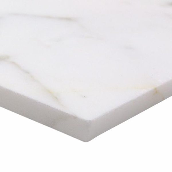 Calacatta | 1 sq. ft. Calacatta Gold White 6×12 Polished Marble Subway Tile Calacatta Calacatta