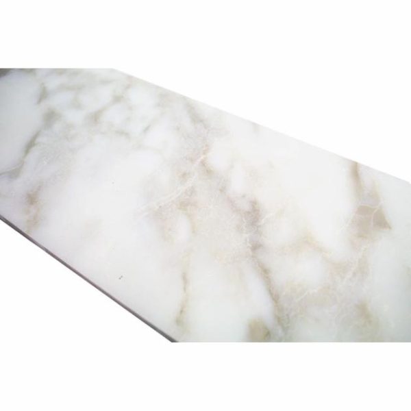 Calacatta | 1 sq. ft. Calacatta Gold White 6×18 Polished Marble Subway Tile Calacatta Calacatta