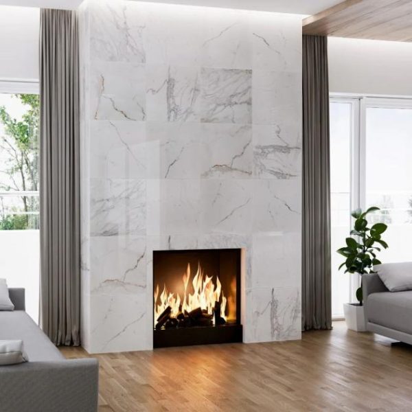 Calacatta | 1 sq. ft. Calacatta Oro 18×18 Polished Marble Tile 18X18 Oro Calacatta 18X18 Oro