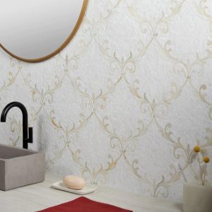 Carrara | 1 sq. ft. August White Thassos Marble Polished Mosaic Tile White Thassos Carrara Carrara