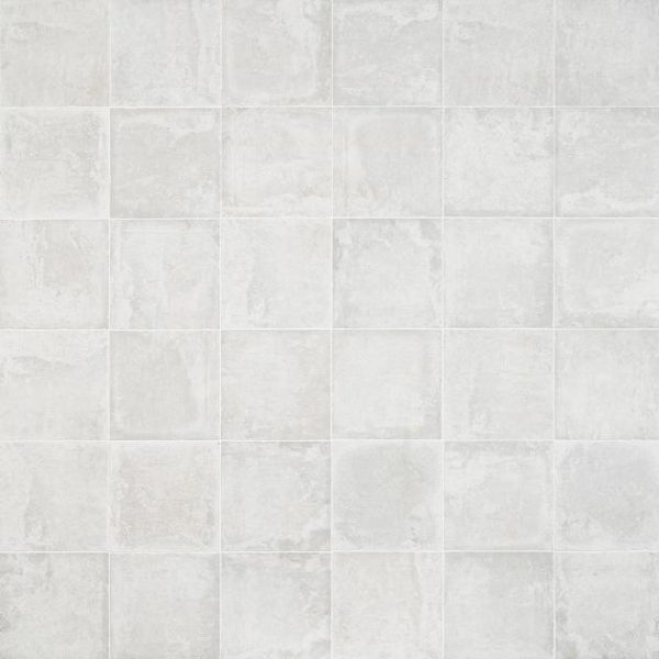 Commercial Floor | 1 sq. ft. Alesso Perla Gray 8×8 Matte Porcelain Tile Perla Gray Bathroom Bathroom