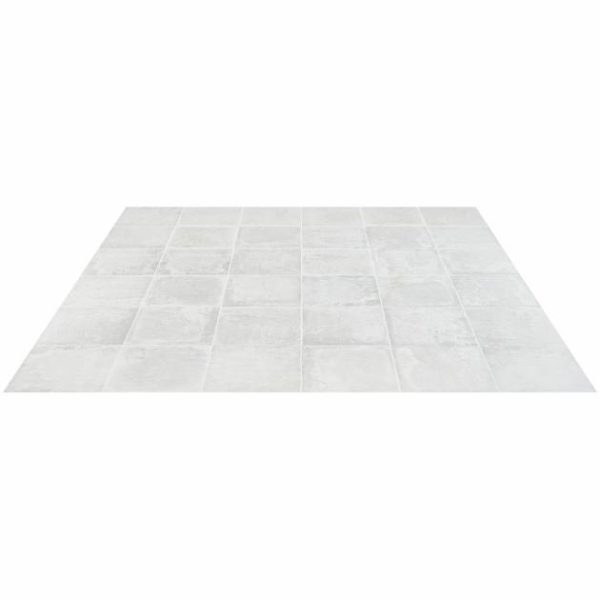 Commercial Floor | 1 sq. ft. Alesso Perla Gray 8×8 Matte Porcelain Tile Perla Gray Bathroom Bathroom