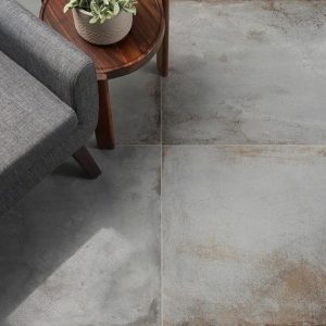 Commercial Floor | 1 sq. ft. Angela Harris Flatiron Gray 24×48 Semi-Polished Porcelain Tile Gray Semi-Polished Bathroom Bathroom